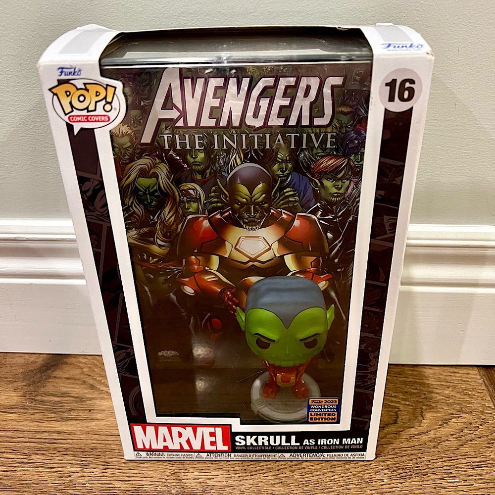 Funko Pop! Comic Covers: Marvel - Skrull as Iron Man